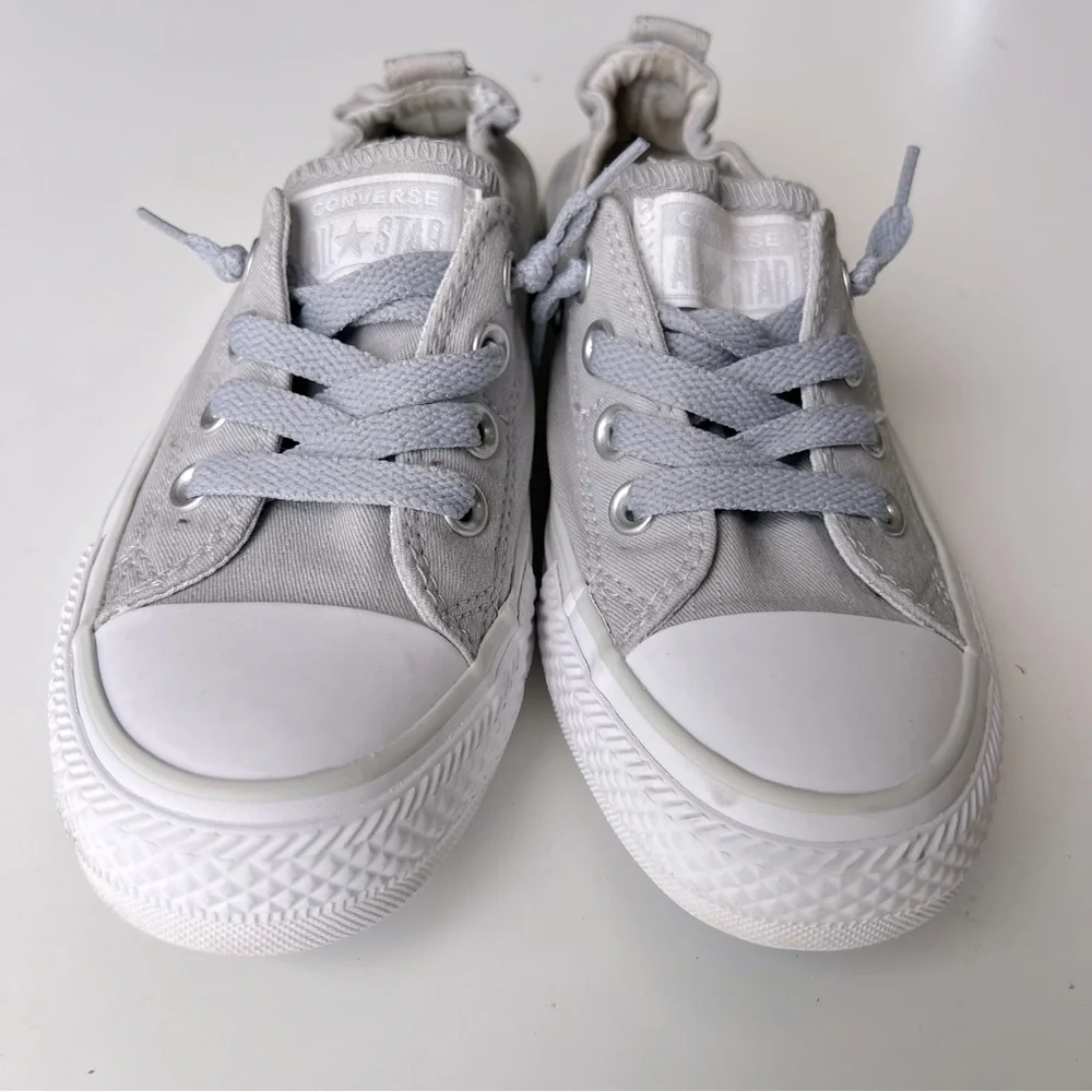 Converse All Star Shoreline Slip On Sneakers Gray Chuck Taylor Women ‘s Sz 6